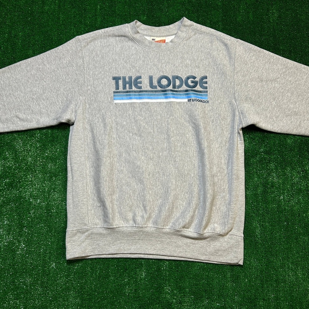MV Sport Pro-Weave The Lodge at Woodloch Sweatshirt Grey Small - Picture 2 of 9